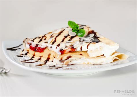 Crepas dulces con fresas y bananosBlog | Rena Ware Internacional