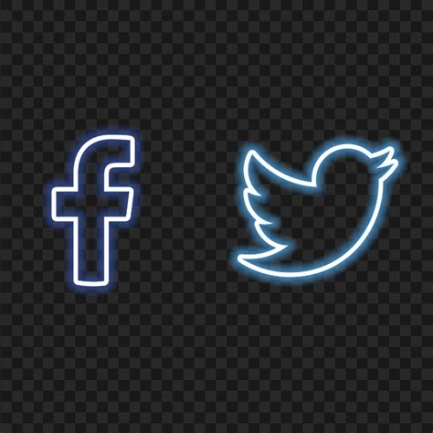 Hd Neon Apps Facebook Instagram Twitch Youtube Icons Png Citypng