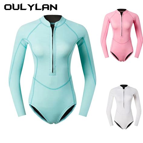 Oulylan Women S 2MM Neoprene Snorkeling Wetsuits Keep Warm Scuba Water