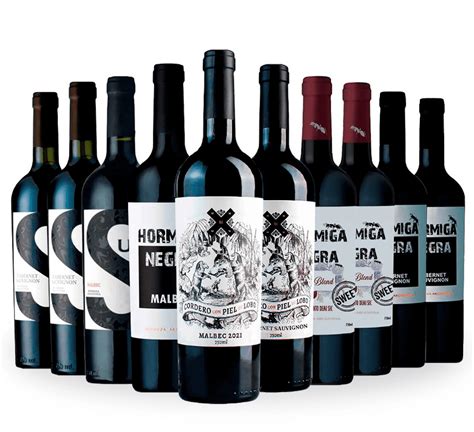 Kit 10 Vinhos Melhores Argentina Mare Di Vini