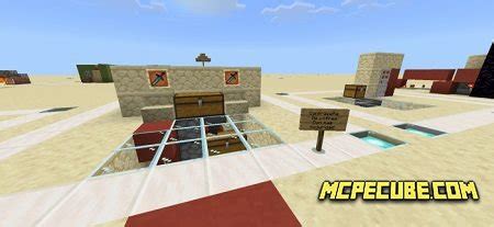 Redstone Mechanisms Map | Maps for Minecraft Bedrock