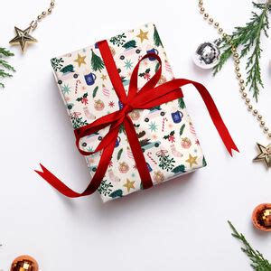 Christmas Wrapping Paper Personalise Recyclable