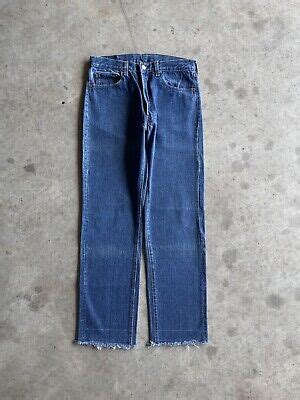 Vintage 80s USA Made Levi 501 0115 Button Fly Denim Jeans Size 32x31 EBay