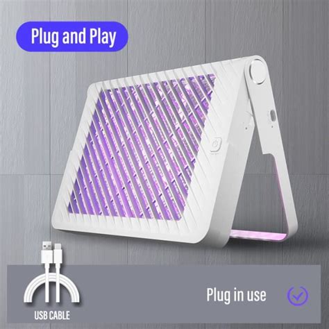 LAMPE ANTI INSECTE Plug and play with US plug Lampe UV électrique anti