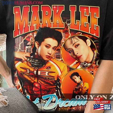 Nct Dream Mark Lee Inspired Bootleg Shirt K Pop Fan Art Apparel Kpop