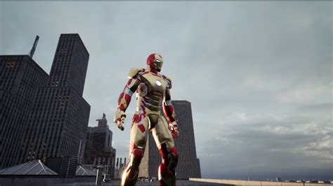 IRONMAN UNREAL ENGINE 5 GAMEPLAY IRONMAN MK 2 TEST FLIGHT RECREATION