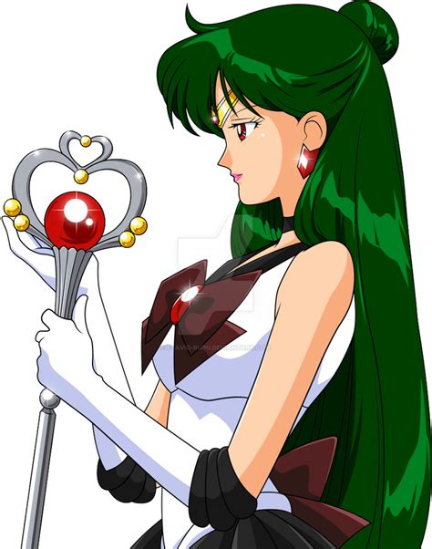 Sailor Pluto By Flavio Ruru On Deviantart Sailor Pluto