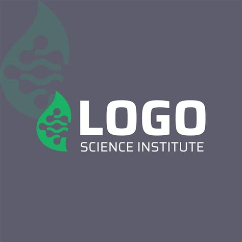 Premium Vector Science Institute Logo Vector Design Innovation Sign Tech Leaf