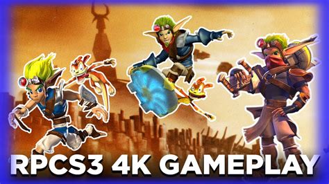 Jak And Daxter Collection 4K Gameplay RPCS3 PS3 Emulator YouTube