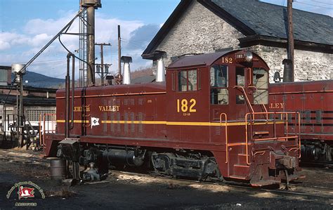 Lehigh Valley EMD NW2 182 At Lehighton PA ARHS Digital Archive