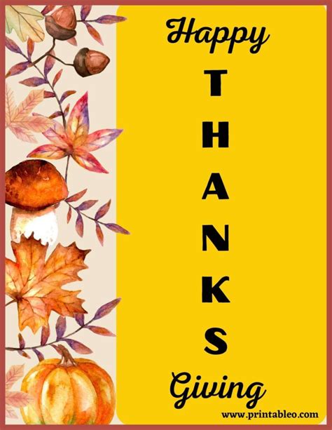 35+ Printable Thanksgiving Signs | Download FREE PDF