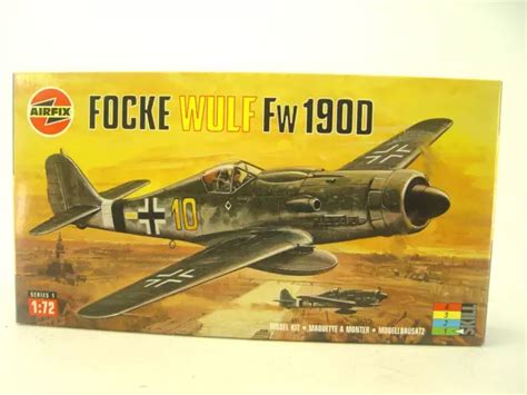 FOCKE WULF FW 190 D Airfix Flugzeug Bausatz 1 72 01064 E Gebr EUR