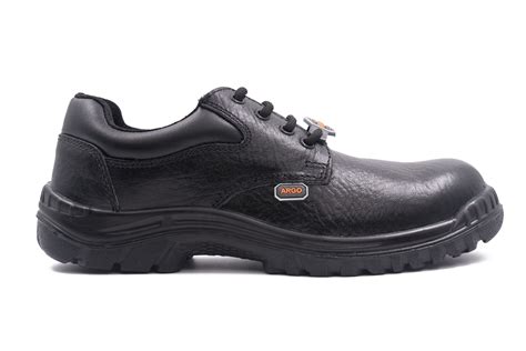 Buy Hillson Argo Leather Steel Toe Safety Shoes Black Online At Best Rates In India Landt Sufin