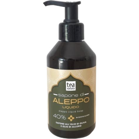 TEA Natura Sapone Liquido Di Aleppo Con Il 40 Olio Di Alloro 250 Ml