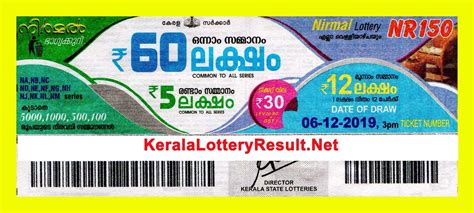 Live Kerala Lottery Result Nirmal Nr Lottery Result