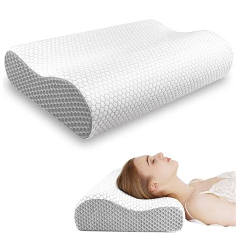 Snapklik CloudBliss Memory Foam Pillow Ergonomic Neck Contour