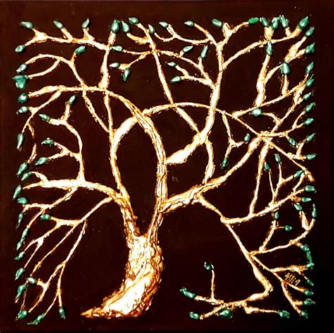 Arbre De Vie 3d Peinture Par Aslihan Arslan Artmajeur