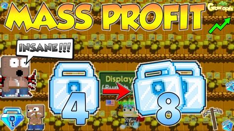 MASS PROFIT 4 DL TO 8 DL HIGH DEMAND GROWTOPIA YouTube