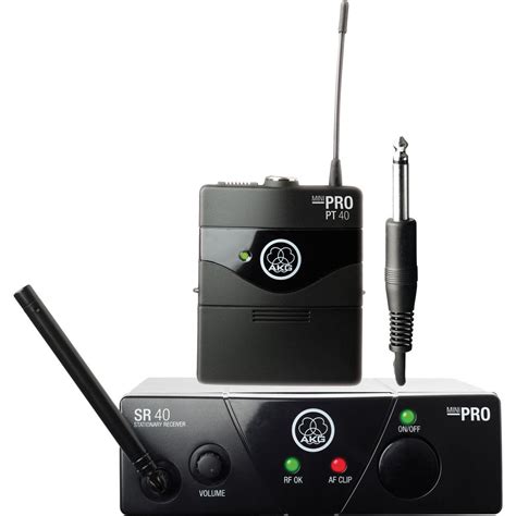 AKG WMS 40 Mini Instrumental Wireless Instrument 3348H00060 B&H