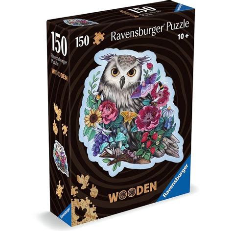 Ravensburger Wooden Puzzle 150 Teile Mysteriöse Eule Kaufen Auf Ricardo