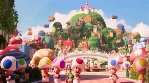 The Super Mario Bros Movie Welcome To The Mushroom Kingdom