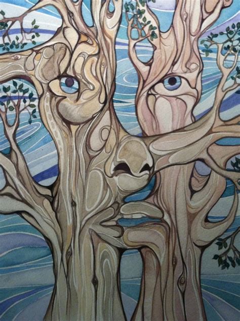 Tree Face By Tamaraphillips On Deviantart Art Tree Faces Drawings