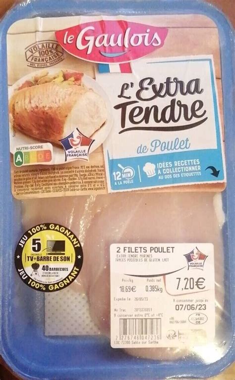 L Extra Tendre De Poulet Le Gaulois