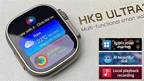 Hk Ultra Amoled Smartwatch With Chatgpt Ido Lk