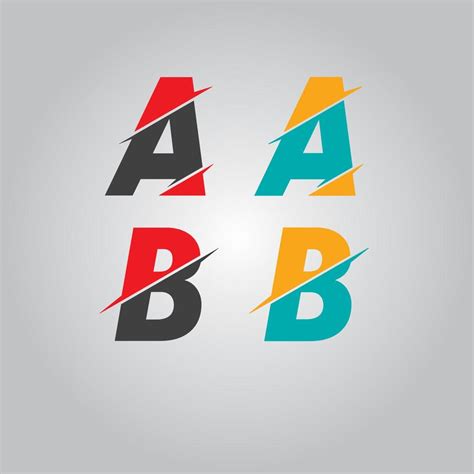 Alphabets Logo Design 17675537 Vector Art At Vecteezy