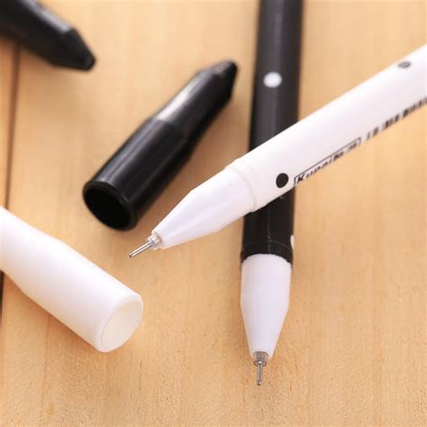 Cat Pens Set Of 2 Cute Cat Gel Pen Cartoon Pen Kawaii Etsy