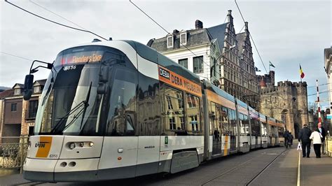 Tramways De Gand Gent Trams Belgium 2017 Youtube