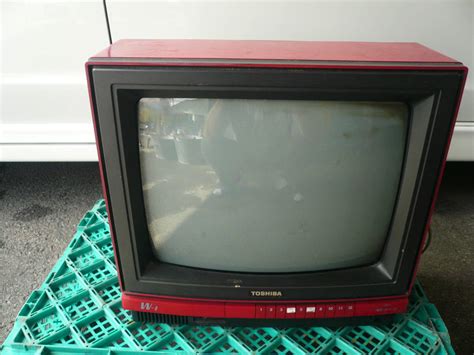 テレビ・映像機器 ブラウン管テレビ 東芝 14w－e30 ジャンク