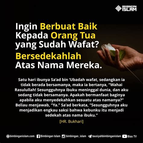 Ingin Berbuat Baik Kepada Orang Tua Yang Sudah Wafat