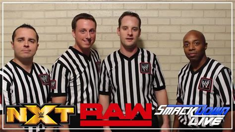 Every Wwe Referee And Their Real Names 2019 Youtube