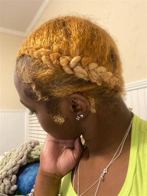 Pin By Kyliee🤤 On Natural Hair In 2023 Blonde Natural Hair Natural Hair Styles Hair Inspo Color