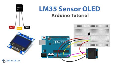 Display Temperature From Lm Sensor On Oled Arduino Tutorial