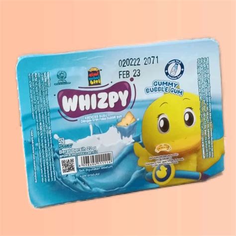 Jual Tini Wini Biti Whizpy Gummy Bubble Gum Biscuit Gr Shopee Indonesia