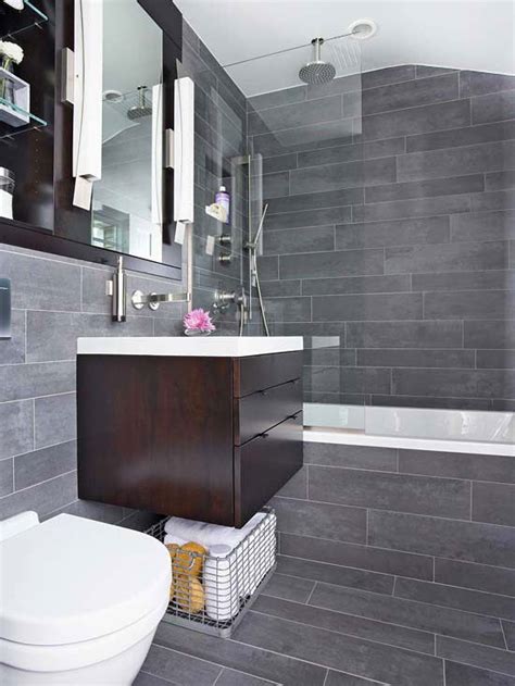 Dark Gray Bathroom Tile Ideas And Pictures