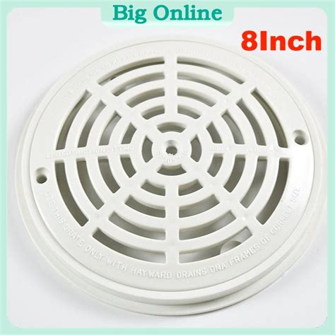 8Inch Swimming Pool Main Drain Cover Water Filter Cap Main Drainage