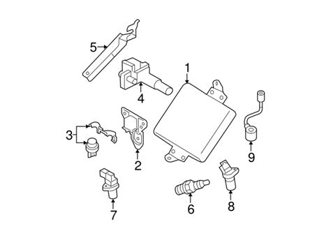 Subaru Forester Engine Control Module Ecm Am