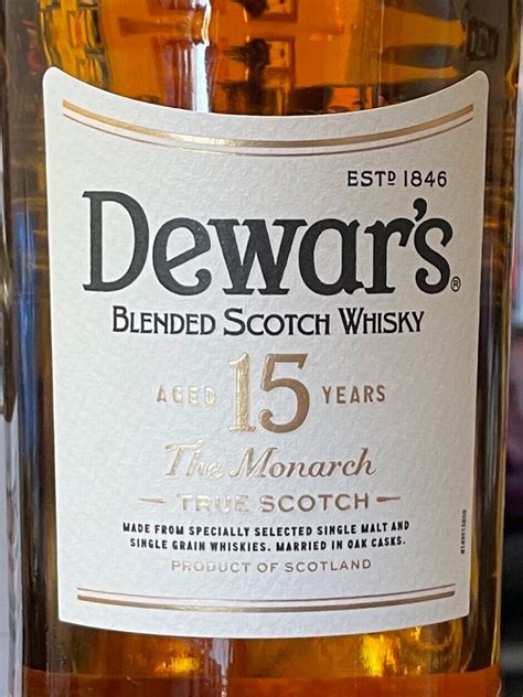 Dewars Year Old The Monarch Review