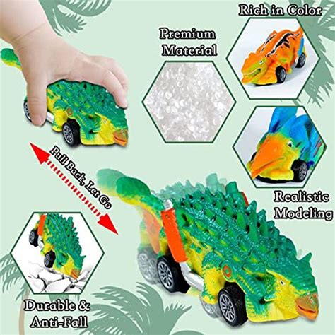 Carrinho Dinossauro De Fricção Estogassauro E Anquilossauro Ri Happy