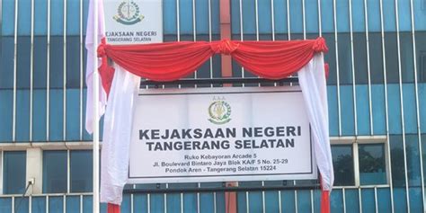 Nama Pejabat Kejari Tangsel Dicatut Untuk Penipuan Begini Modusnya