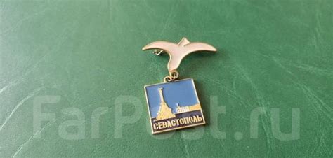 СССР. Значок. Севастополь. Чайка, б/у, в наличии. Цена: 150₽ во ...