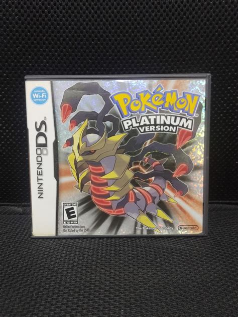 Pokemon Platinum Ds Game Authentic Cib Video Gaming Video Games