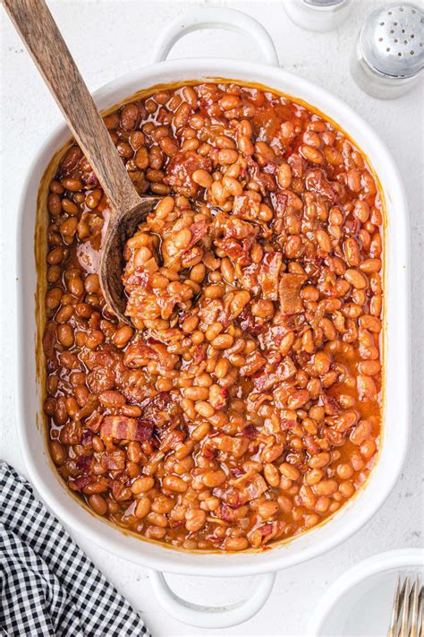 Easy Baked Beans Sweet Smokey Savory Princess Pinky Girl