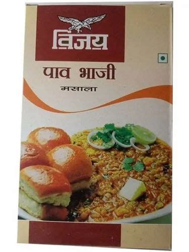 Vijay Garlic Pav Bhaji Masala Packaging Size 100 G Packaging Type