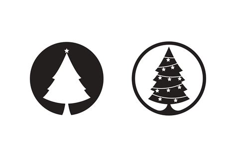 Christmas Tree Logo Vector Graphic By Redgraphic · Creative Fabrica