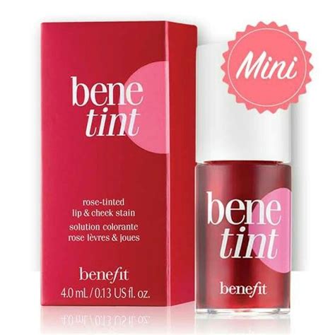 Benefit Cosmetics Benetint Rose Tinted Lip And Cheek Stain Mini Size