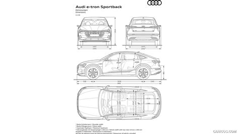 Audi e-tron Sportback | 2020MY | Dimensions